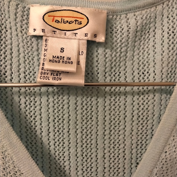 Talbot short sleeve, button up cardigan. Petite/ S - Picture 5 of 5